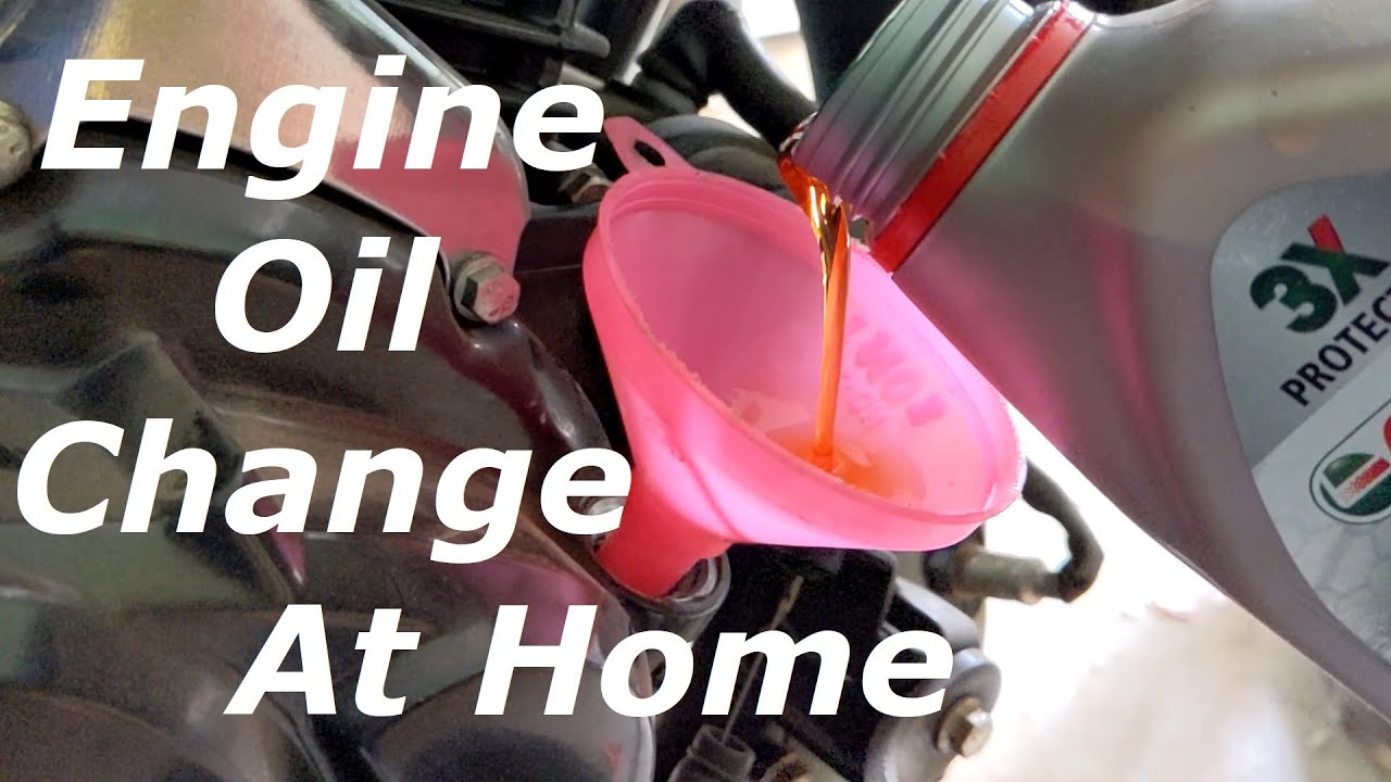 Avenger - Engine Oil Change at HOME
