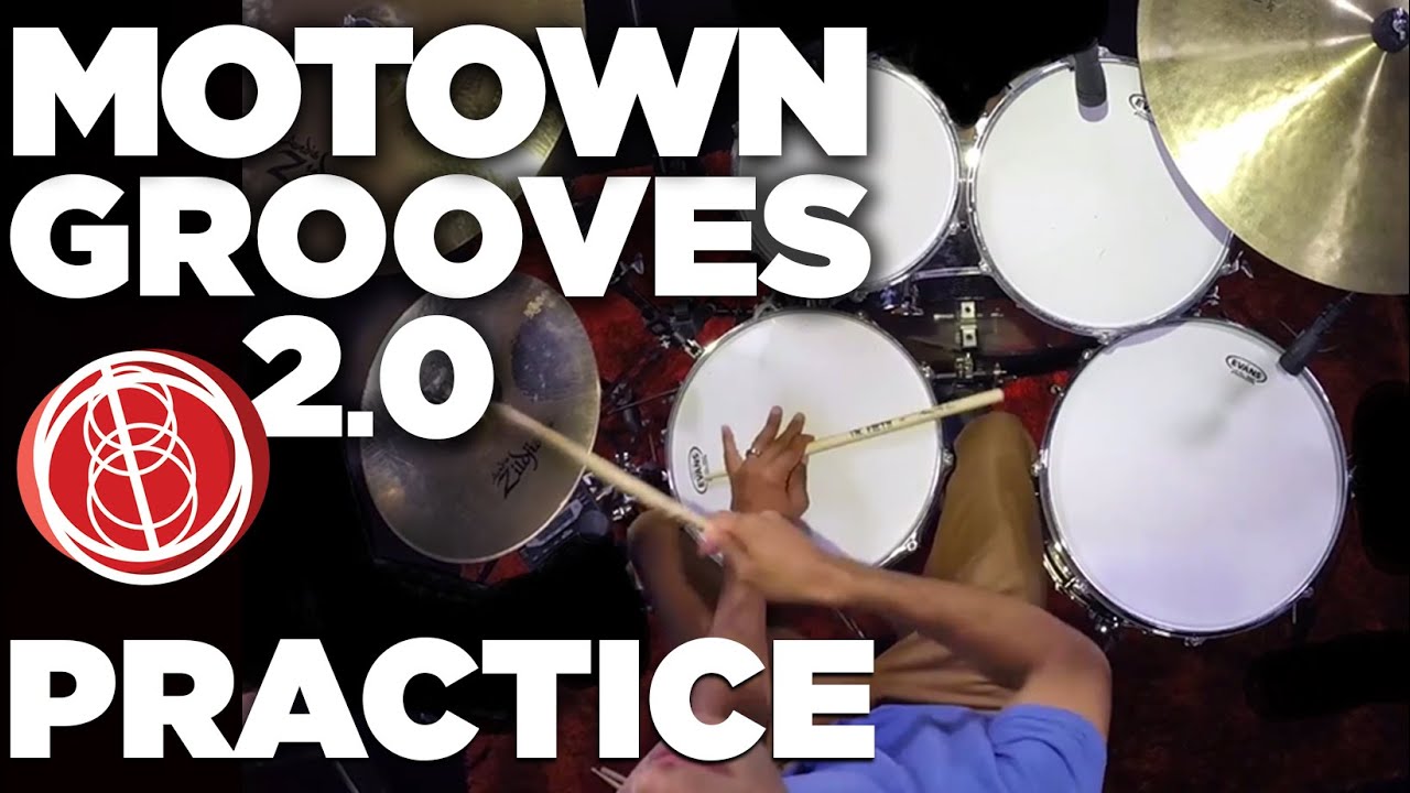 Motown Grooves 2.0! [FULL PRACTICE] 180 Drums