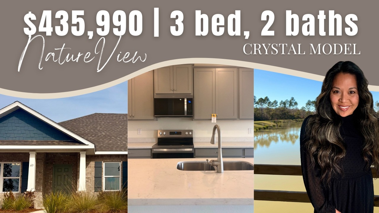 3 Bed 2 Bath +Flex Space | 2,187 Sqft | $435,990 | $5K Flex Cash | NatureView, Freeport l Home Tour