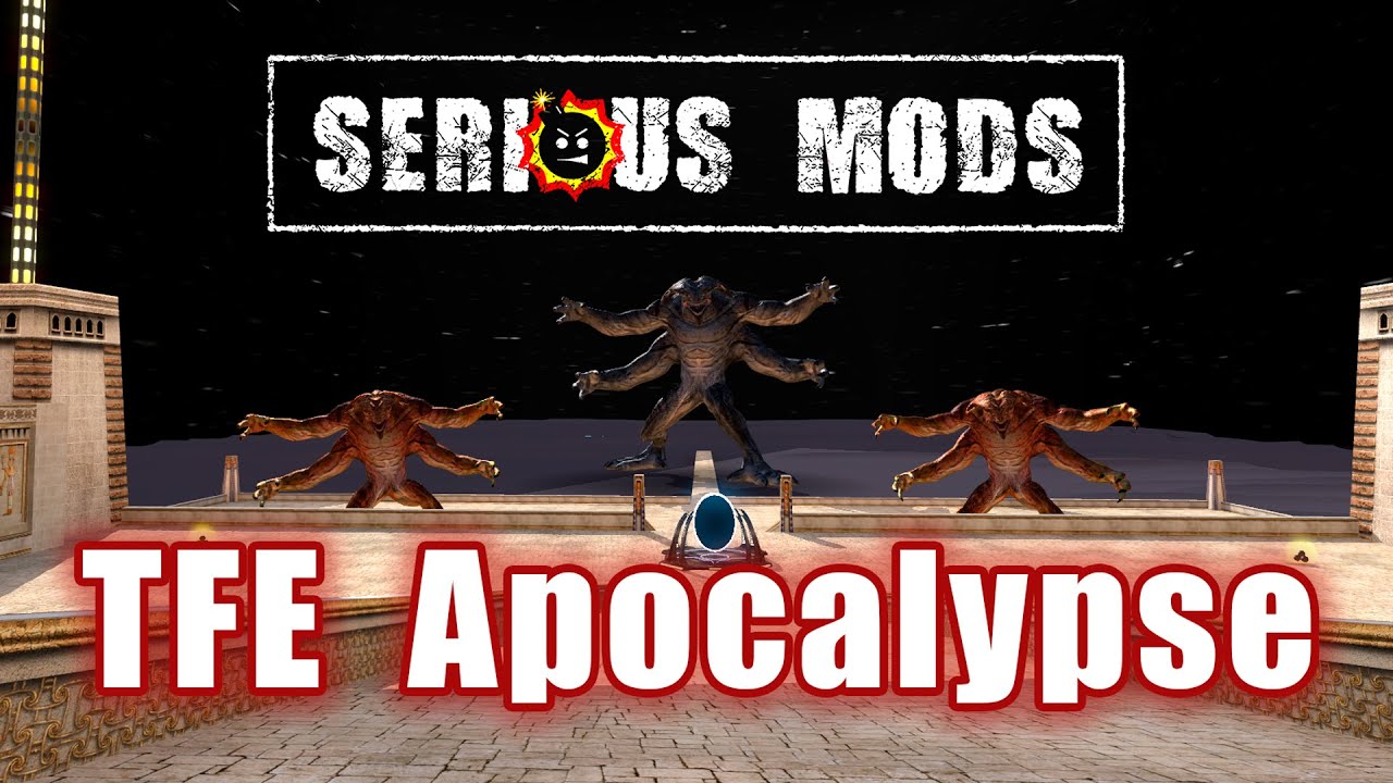 TFE  Apocalypse | Serious Sam HD: TSE |  все секреты | сложность serious | Serious Mods #24 (1)