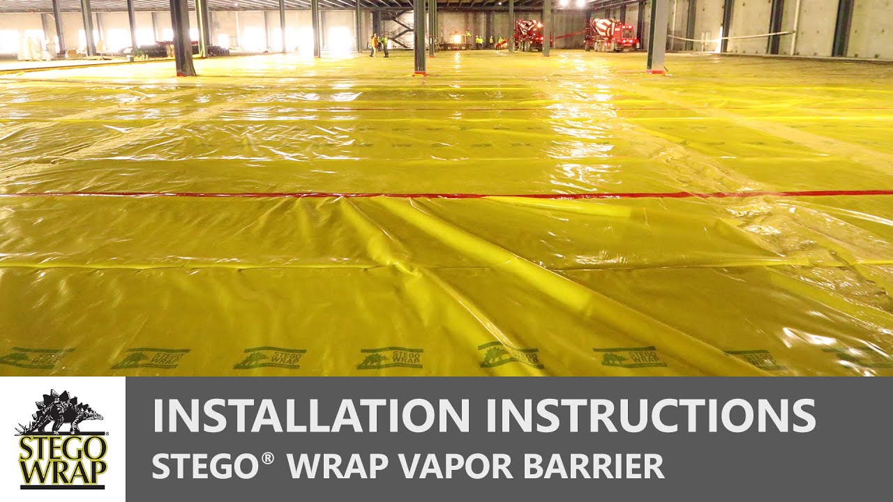 STEGO® WRAP | How to Install an Under-Slab Vapor Barrier