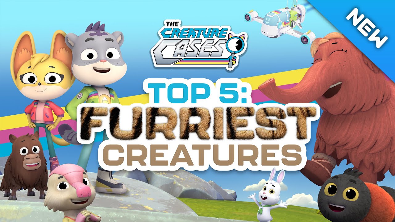@CreatureCases - 🦁 Top 5: Furriest Animals 🗒️ | Creature Features | Full Episodes