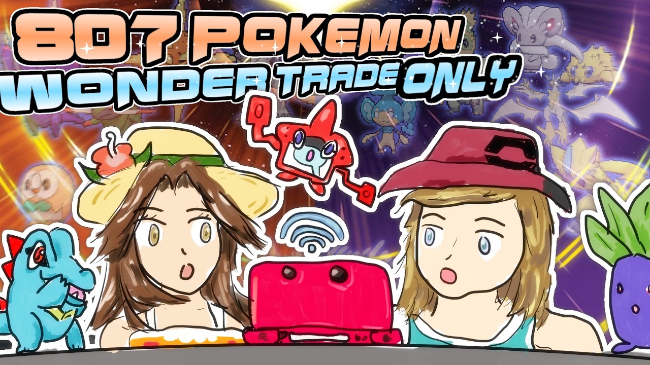 681 - Getting EVERY Pok&eacute;mon in Ultra Moon using ONLY WONDER TRADE