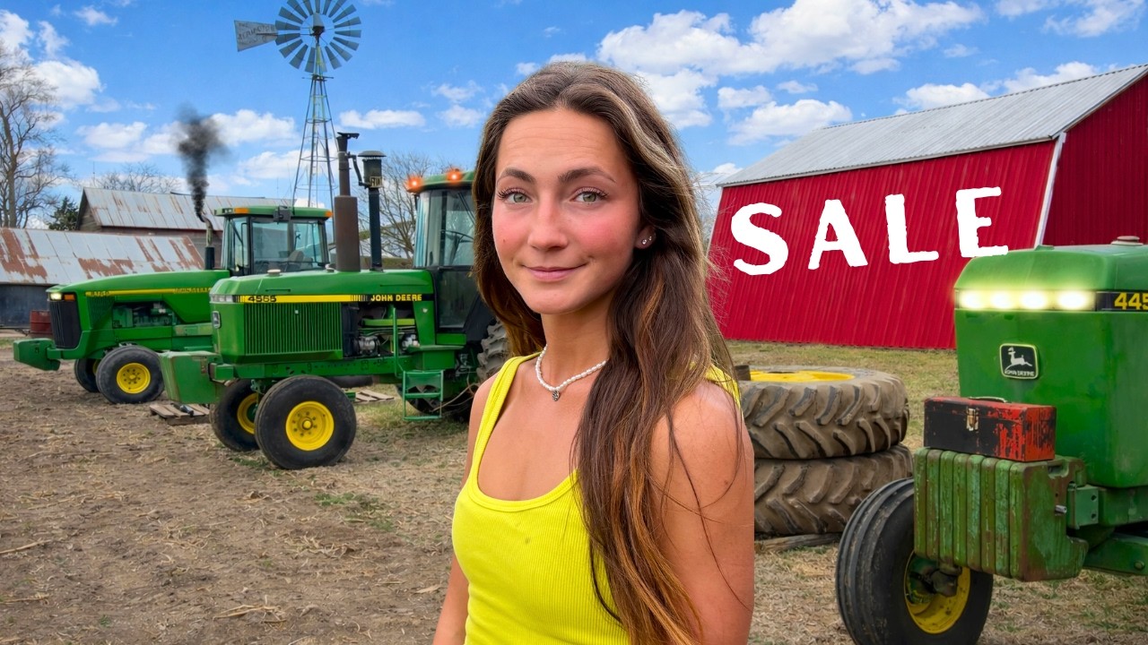 Сможет ли девушка, работающая на John Deere, найти выгодные предложения на сельскохозяйственном а...