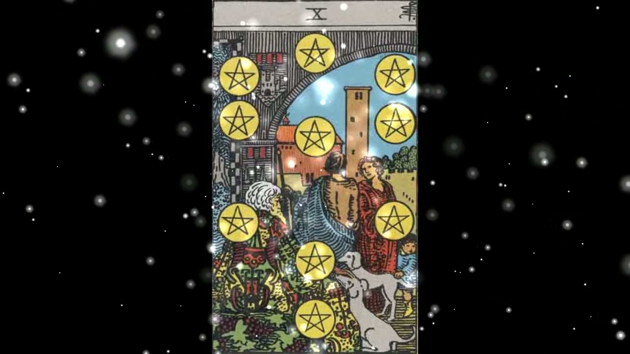 Receive Reiki From 10 Of Pentacles To Manifest A Financial Paradise ~