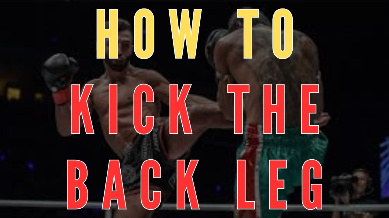 How to Kick the Back Leg in Open Stance ft. Giorgio Petrosyan