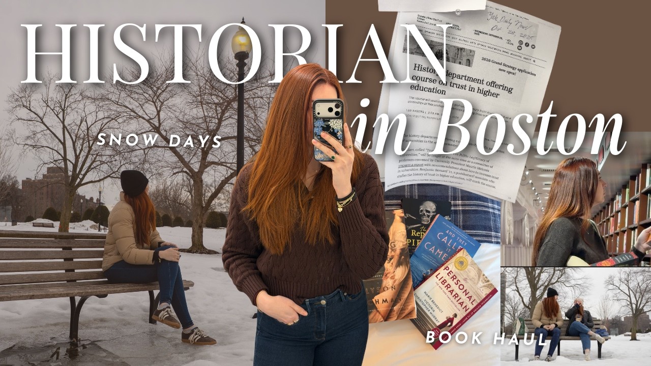 Vlog | Boston Snow Days, Visiting Harvard, and Returning to Yale University