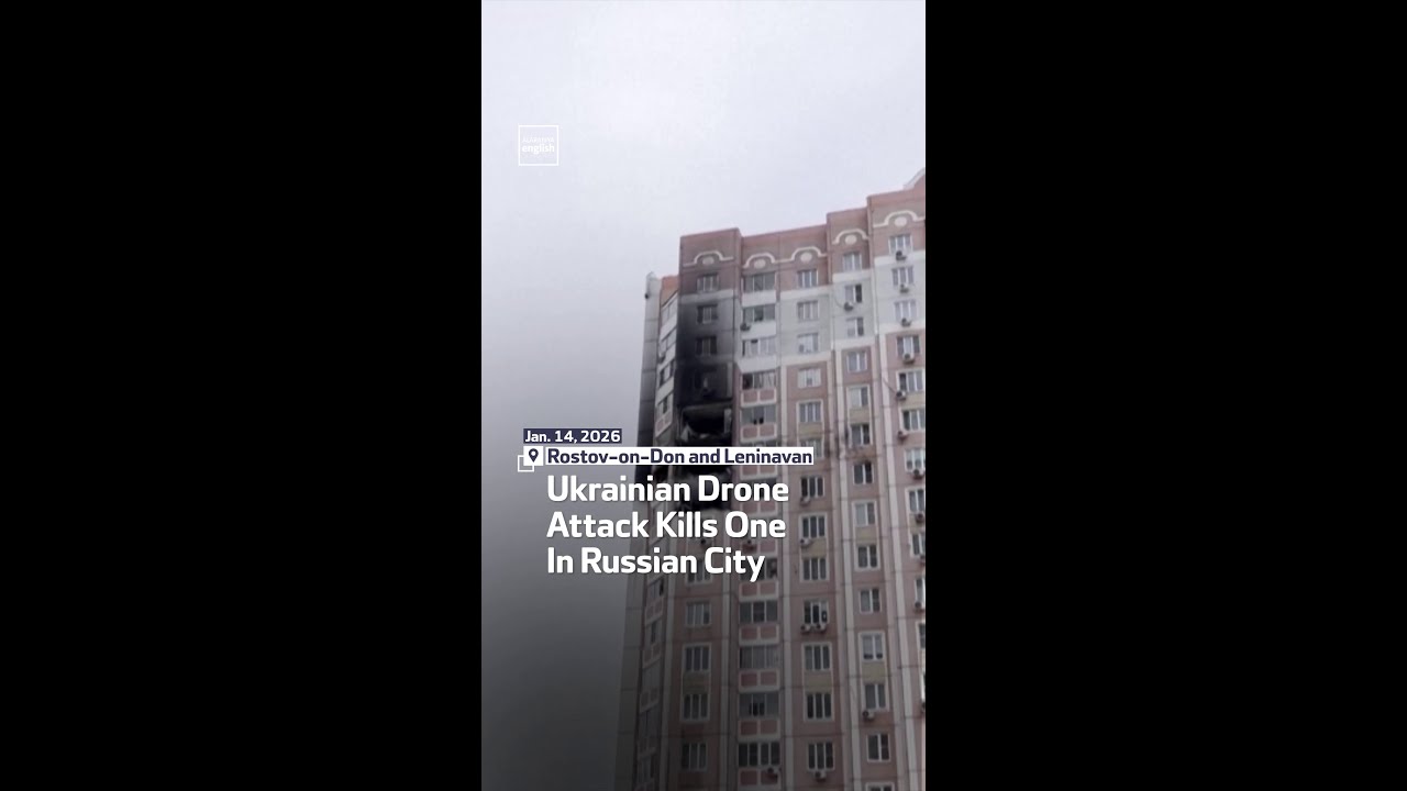 Ukrainian Drone Attack Kills One In Russian City