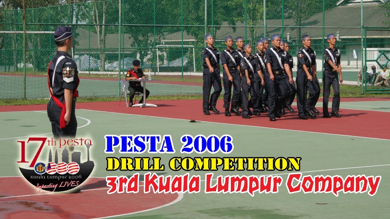 3rd KL Pesta 2006 Drill Team (Official Recording Finally Found!)