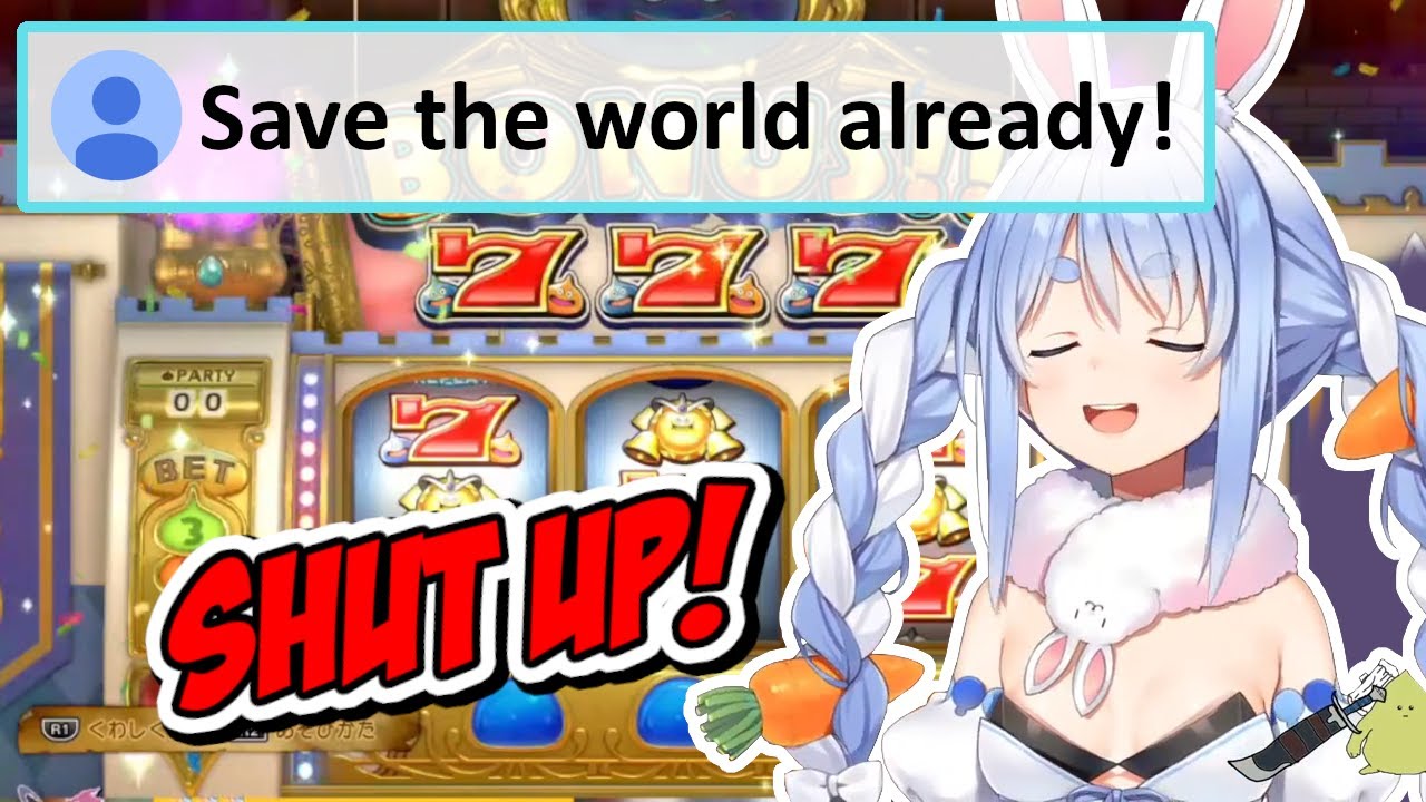 Usada Pekora Can't Stop Playing At The Casino