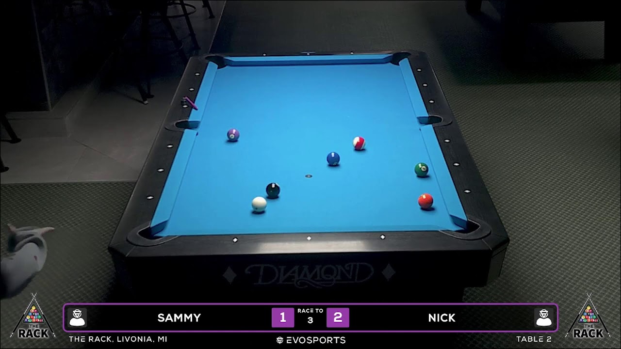 SAMMY vs NICK - THE RACK - TABLE 2 | EvoSports