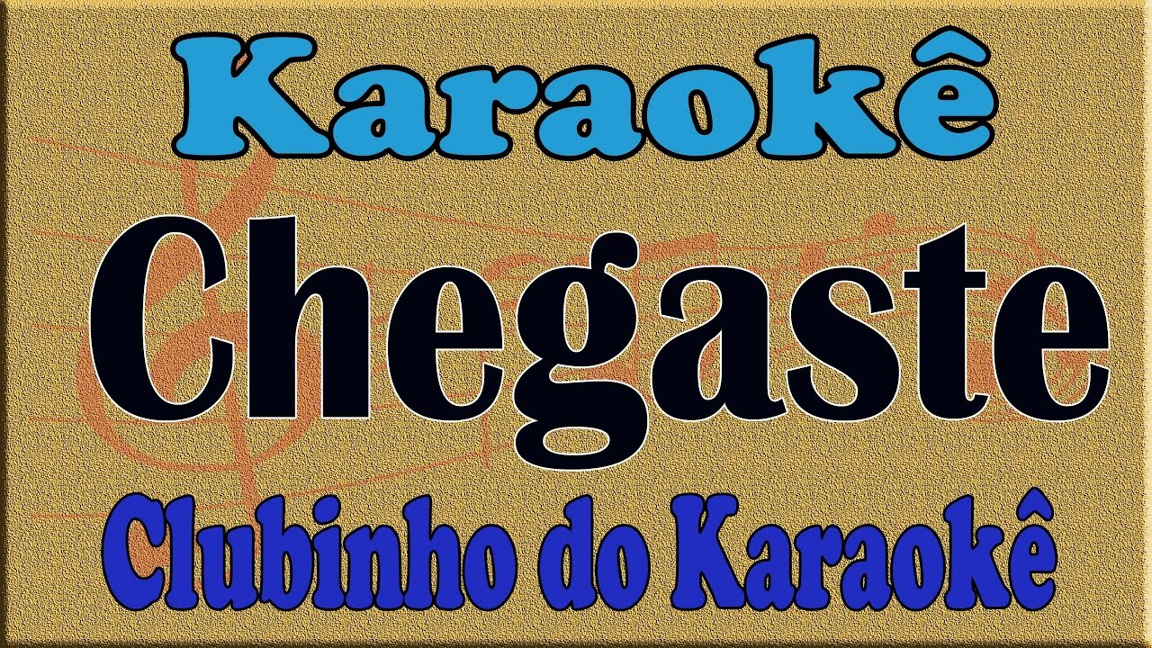 Roberto Carlos e Jennifer Lopez - Chegaste - Karaoke