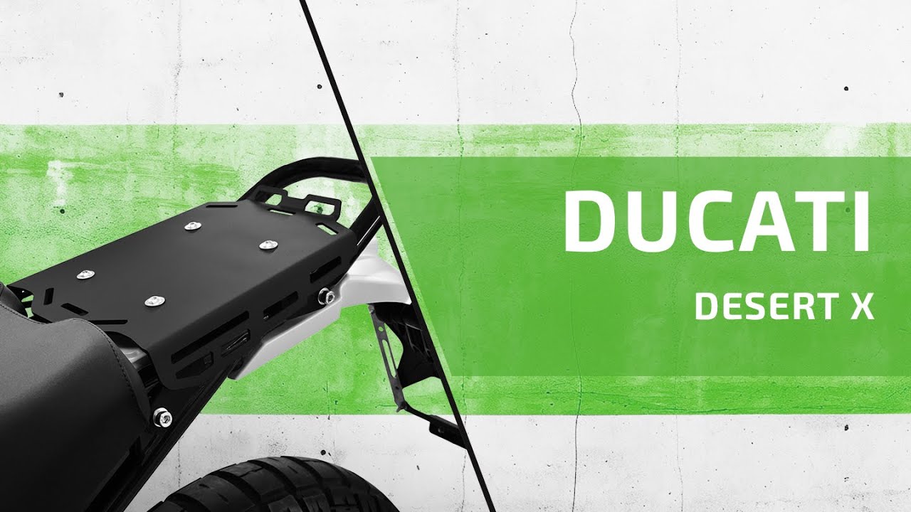 ZIEGER ® Sportrack, kompatibel mit Ducati Desert X | Montageanleitung / Tutorial