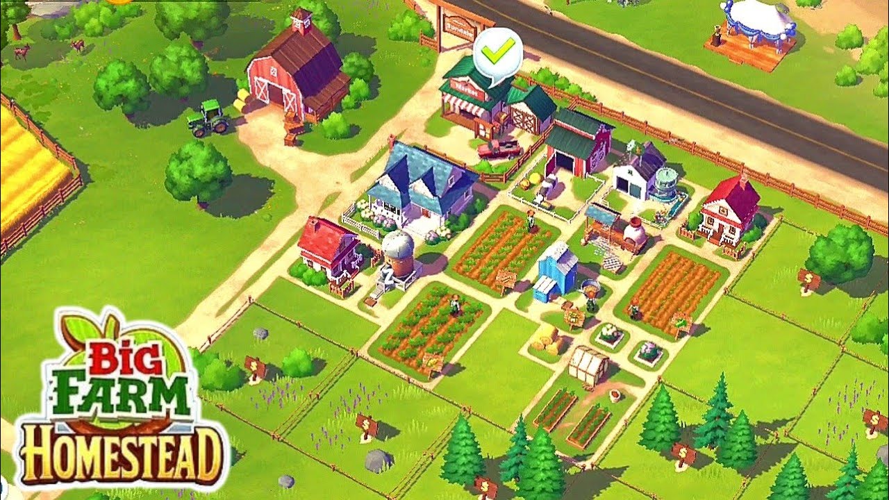 Big Farm Homestead🏡🚜. Part 3. Buy New Lands,New Crop,Unlock Port,Chikens Coop,Sell.