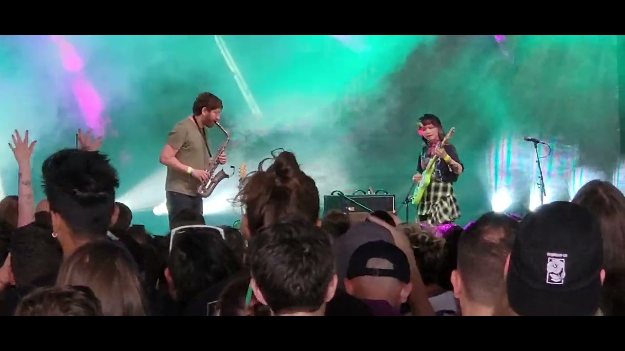 Covet - lovespell new song feat. Alex on Saxophone live at ArcTanGent 2022 (Yvette Young)