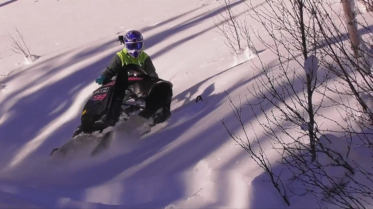 Beautiful Sledding In Deep Snow