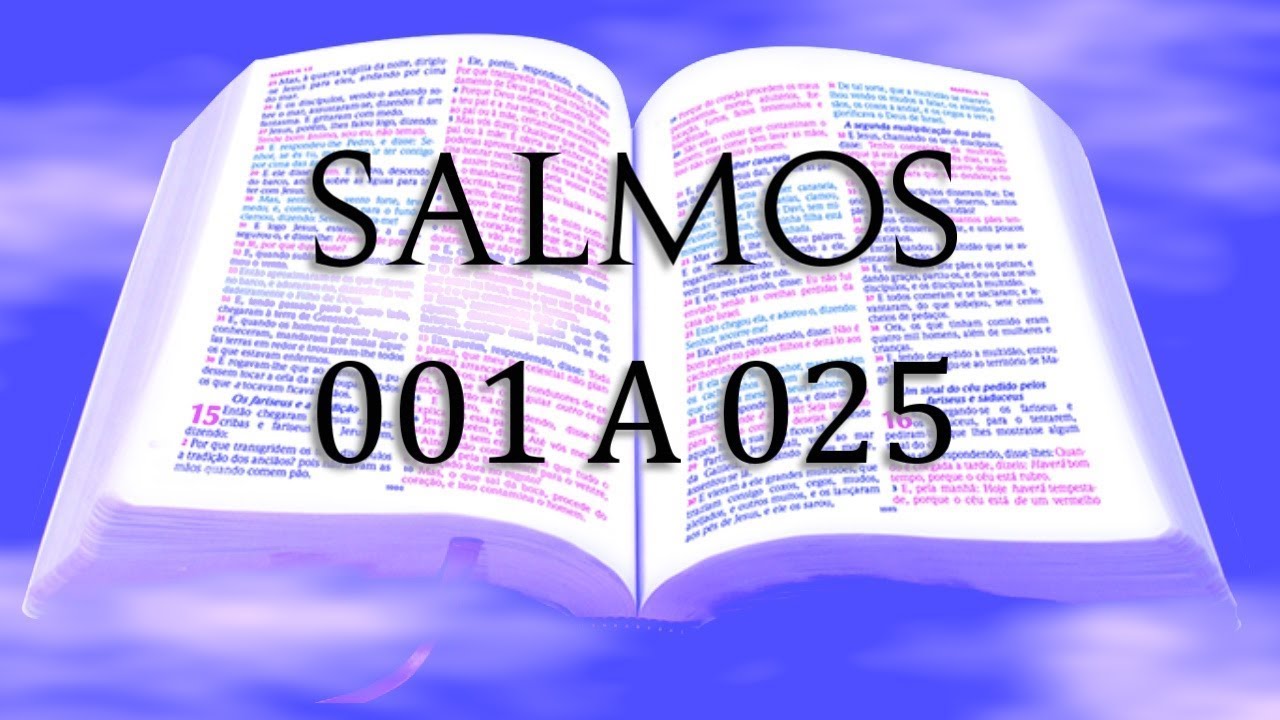 BÍBLIA - SALMOS CAPÍTULOS 1 A 25