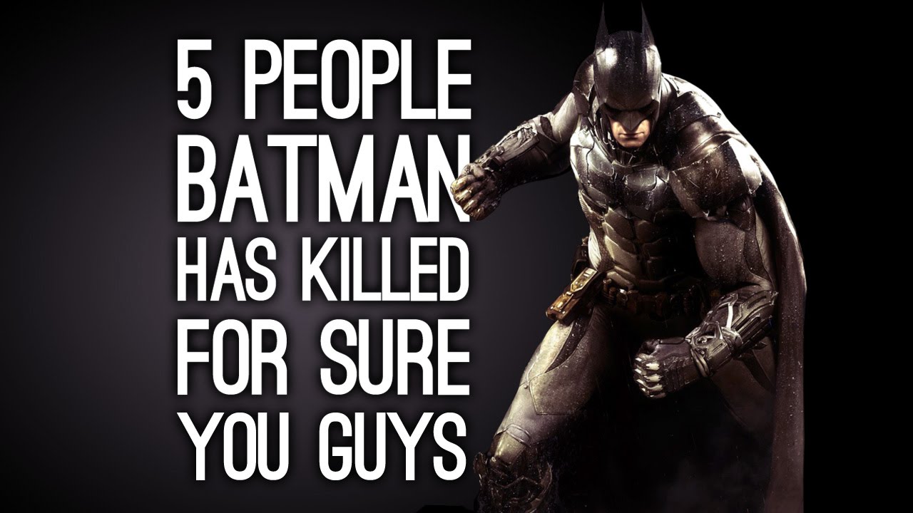 5 People Batman Has Killed for Sure in the Arkham Games