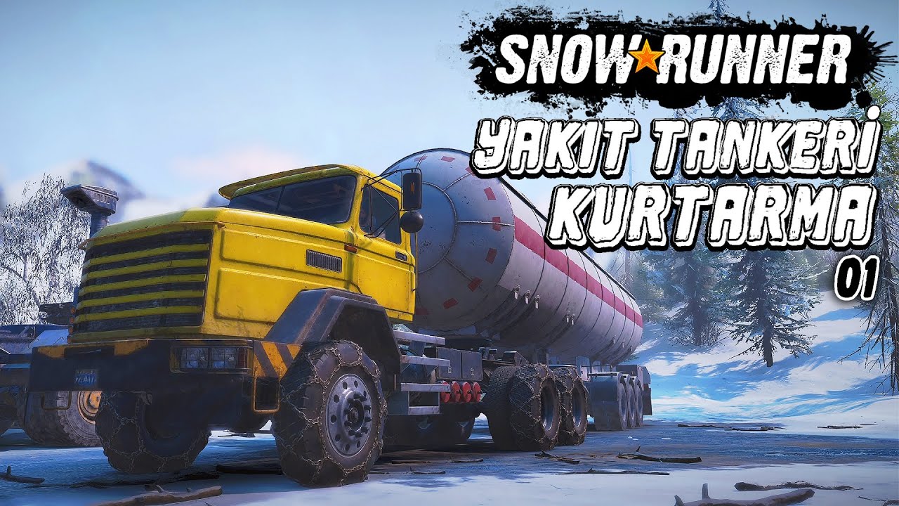 S&Uuml;REKLİ KENDİNİ HATIRLATIP BAĞIMLILIK YAPAN OYUN! | SNOWRUNNER T&uuml;rk&ccedil;e #1