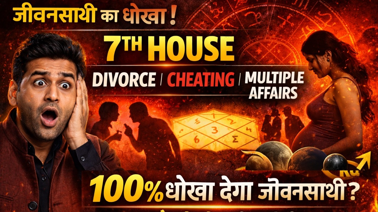7th House and Married Life | Divorce , Cheating & Affairs