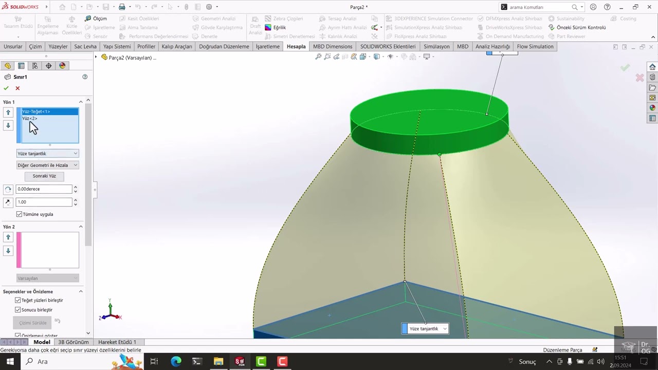 11 SolidWorks Feature Tools – Boundary Feature Concept