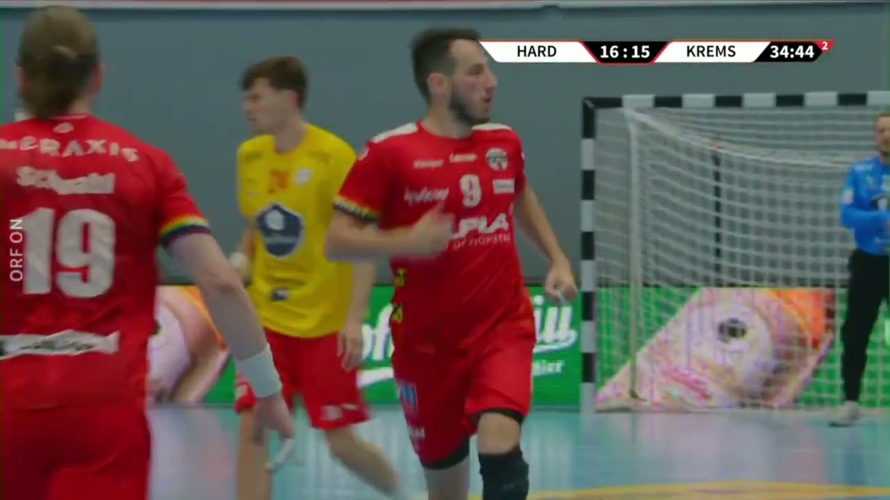 HLA Meisterliga Halbfinale Spiel #3 25.05.24 ALPLA HC HARD : UHK Förthof Krems SR: Hofer/Schmidhuber
