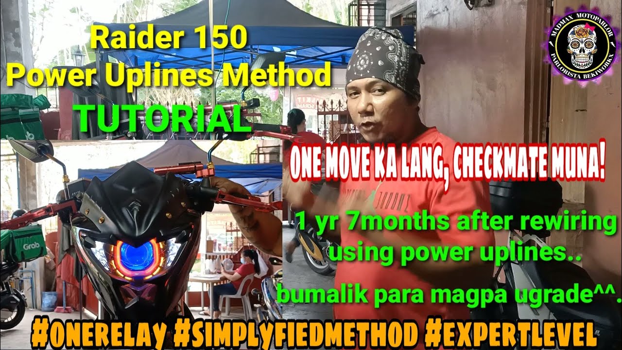SIKRETO SA PAGWIRING NG RAIDER 150 | ONE MOVE | POWER UPLINES RAIDER 150 CARB TYPE