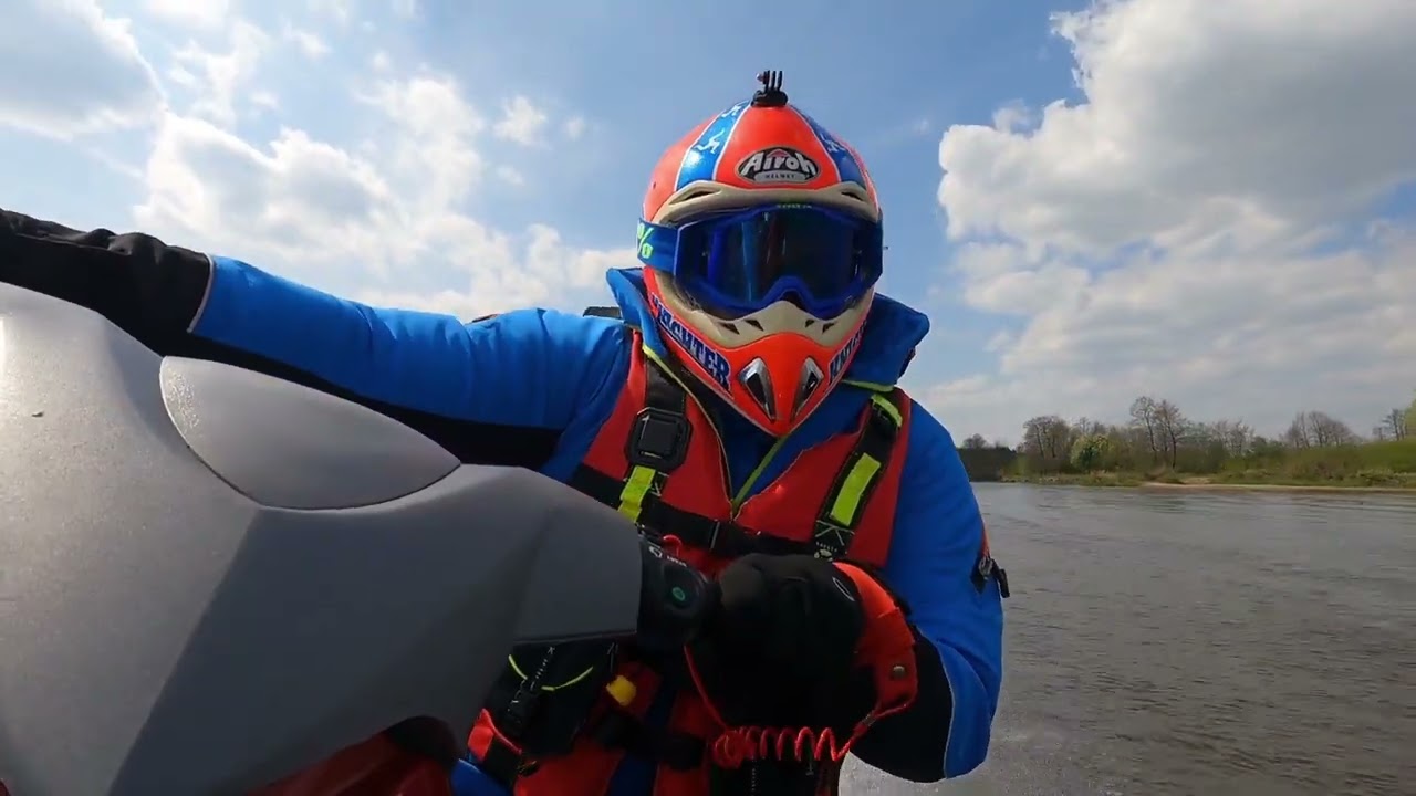 Motorowodni Warszawa Wisła Pilica majówka 2022