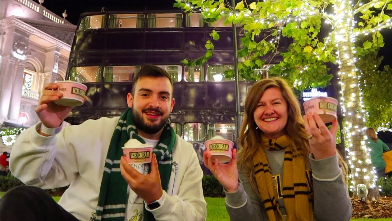 Trying Every Flavor Of Ice Cream In Florean Fortescues Parlour
