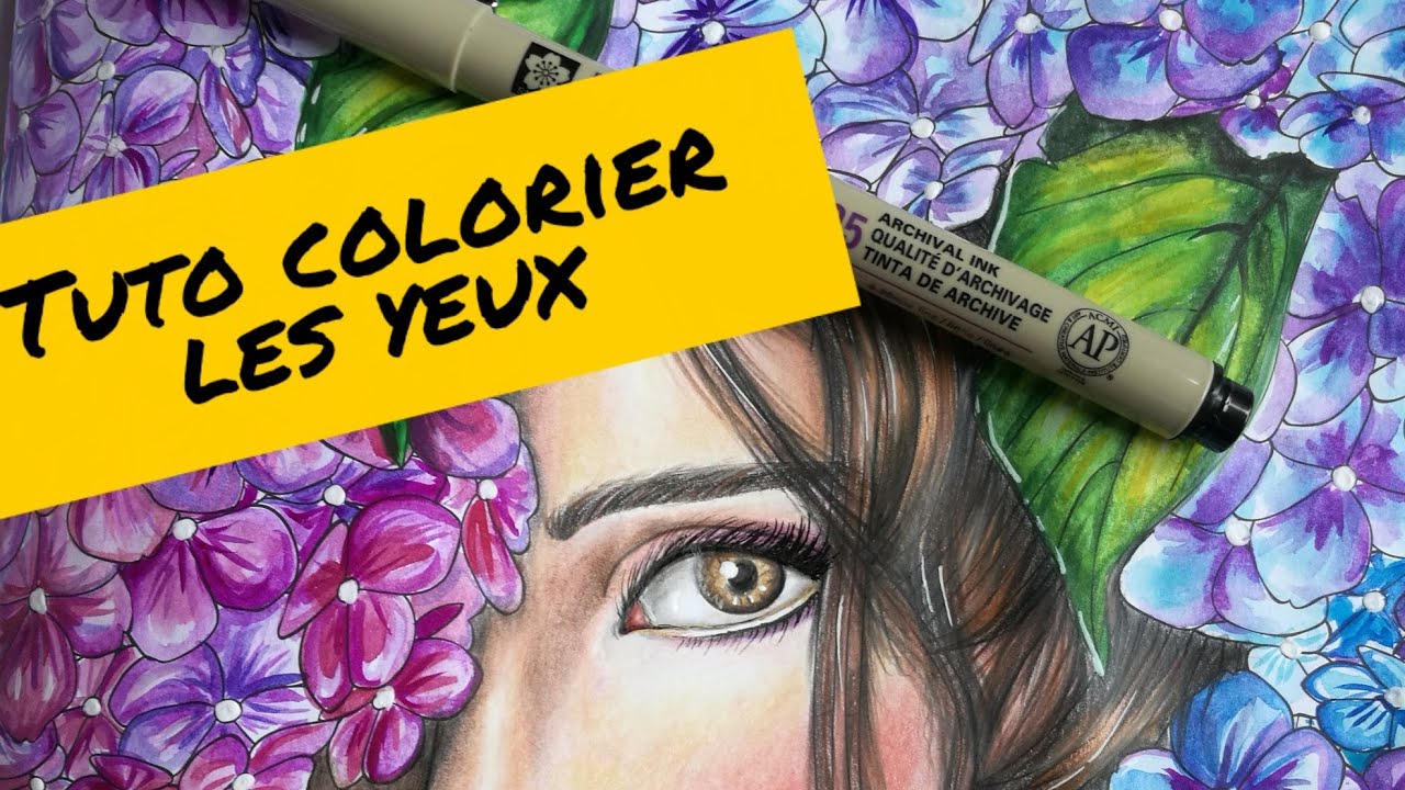 Tutoriel : dessiner des yeux, art thérapie