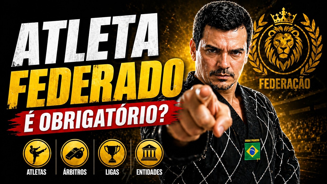 Se eu não for federado em nenhuma Federação de Taekwondo vou estar irregular?