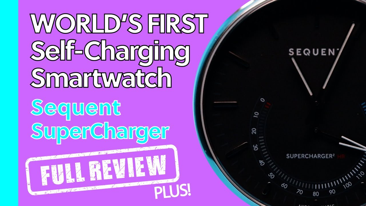 Sequent SuperCharger HR 2.2 In-Depth Watch Review - The World's FIRST & ONLY Automatic Smartwatch