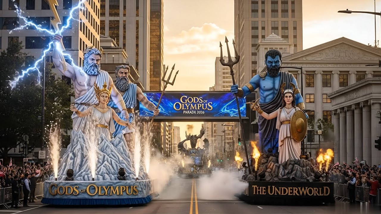 ZEUS IS REAL! ⚡ Gods of Olympus Parade 2026 Greece (Shocking!)