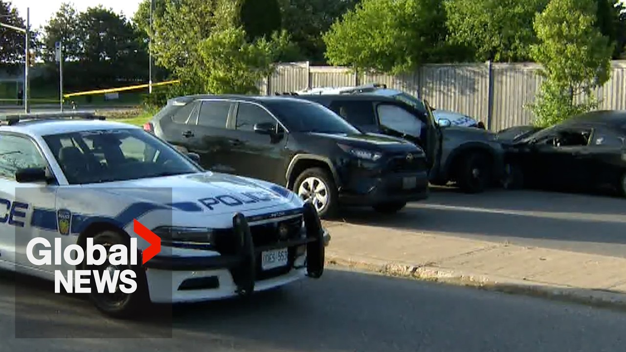 Suspect taken to hospital following police-involved collision in Brampton