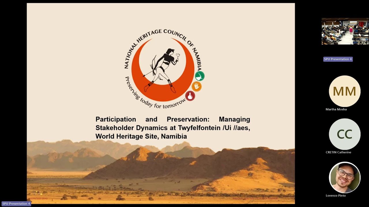 Session 4 – Shiningayamwe – Participation and preservation