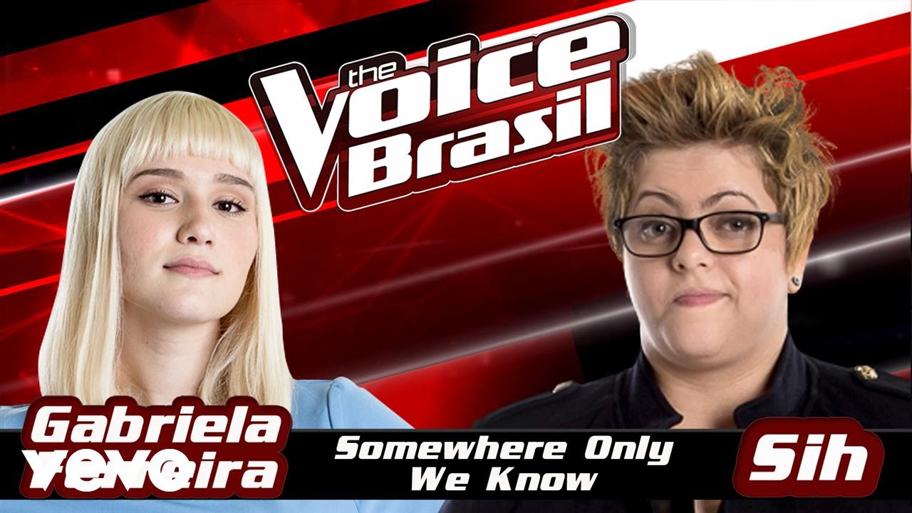 Gabriela Ferreira, Sih - Somewhere Only We Know – The Voice Brasil 2016 (Batalhas 1) (Audio)