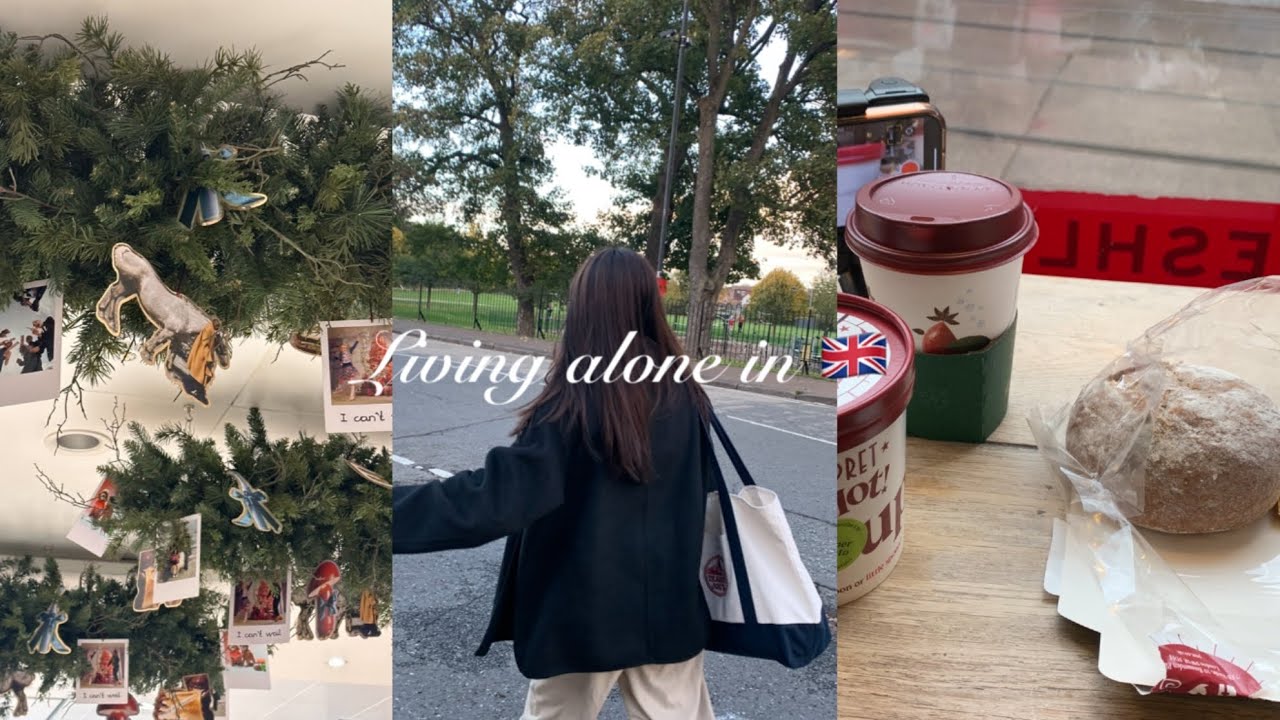 Living alone in UK 🇬🇧#11 | University of Nottingham, Surviving Final year, Sushi Yoka,Halloween,snow
