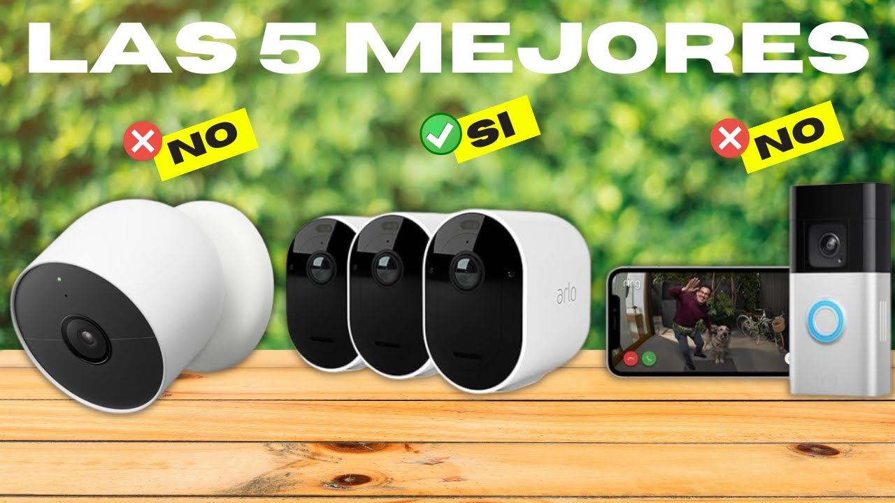Las 5 MEJORES CÁMARAS DE SEGURIDAD BARATAS ✅ (AMAZON 2025) | CALIDAD PRECIO CÁMARAS DE SEGURIDAD