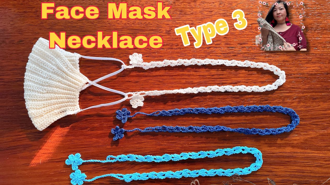 DIY31 Type3 #Face #mask #Necklace #DIYbyKruTai #สร้อยคล้องหน้ากาก #สายคล้องแมสก์