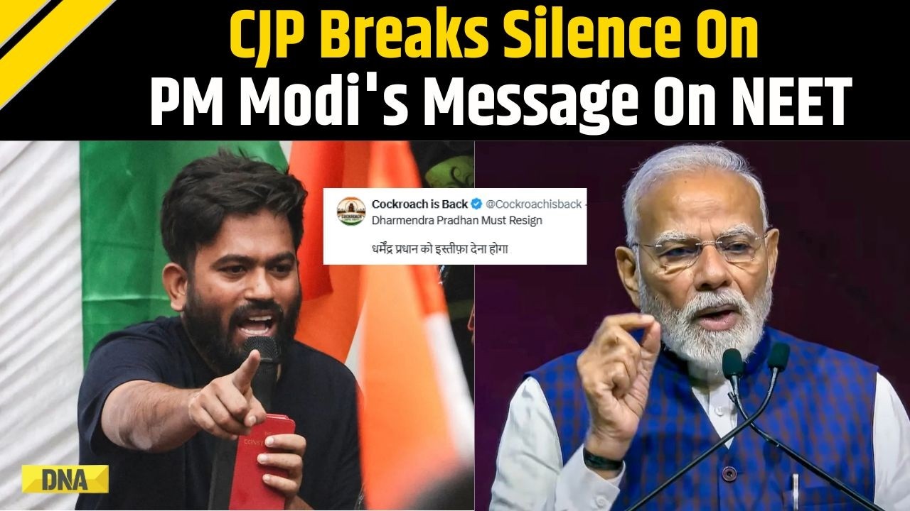 CJP Protest: CJP Responds To PM Modi's Message On NEET, Demands Dharmendra Pradhan's Resignation