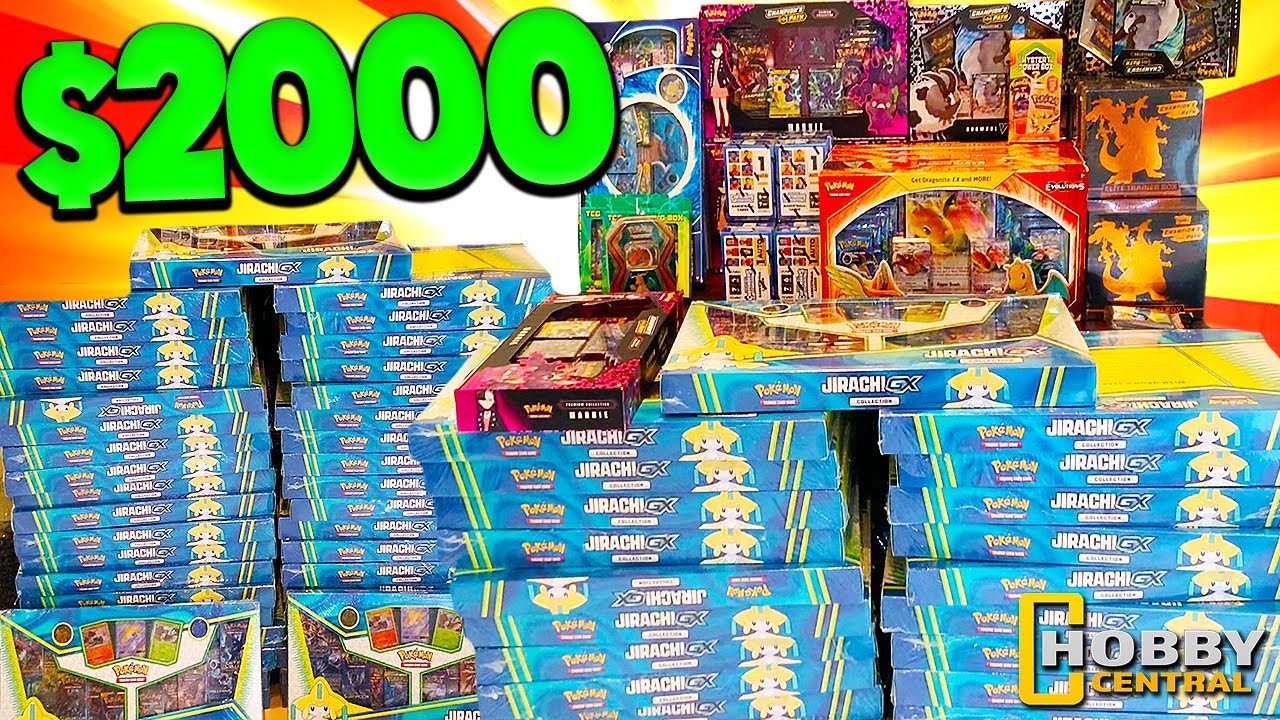 SPENDING $2000 ON POKEMON CARDS AT WALMART!! Evolution, Champions Path, Mystery Boxes & More!
