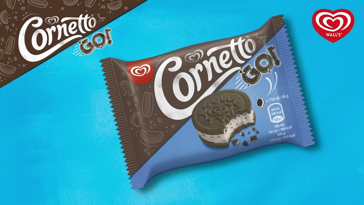 Cornetto GO: The Ice Cream Sandwich That Sells