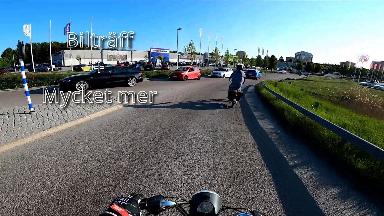 Vi hamnade på en bilträff