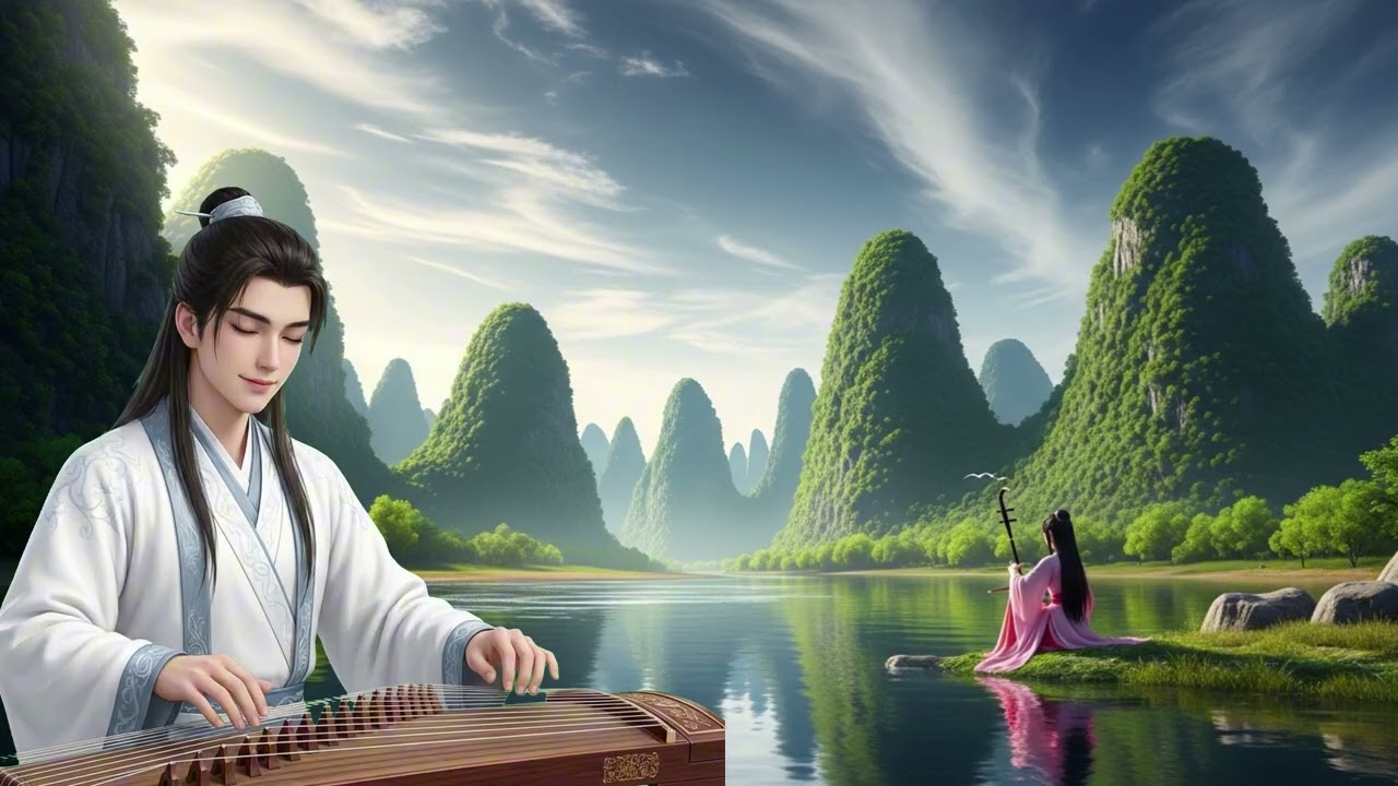 Ancient Chinese Erhu & Guzheng | Deep Relaxation, Sleep & Meditation