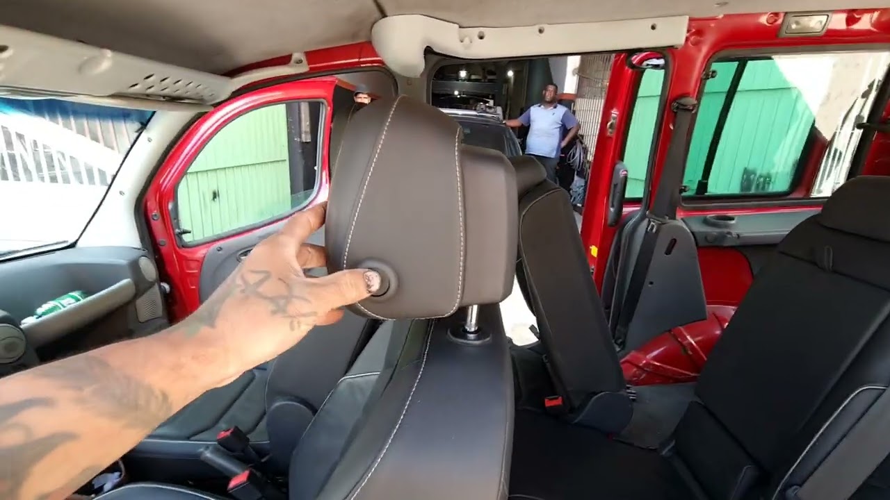 Fiat doblo , Com Bancos Da VW tiguan .#fenixgarage