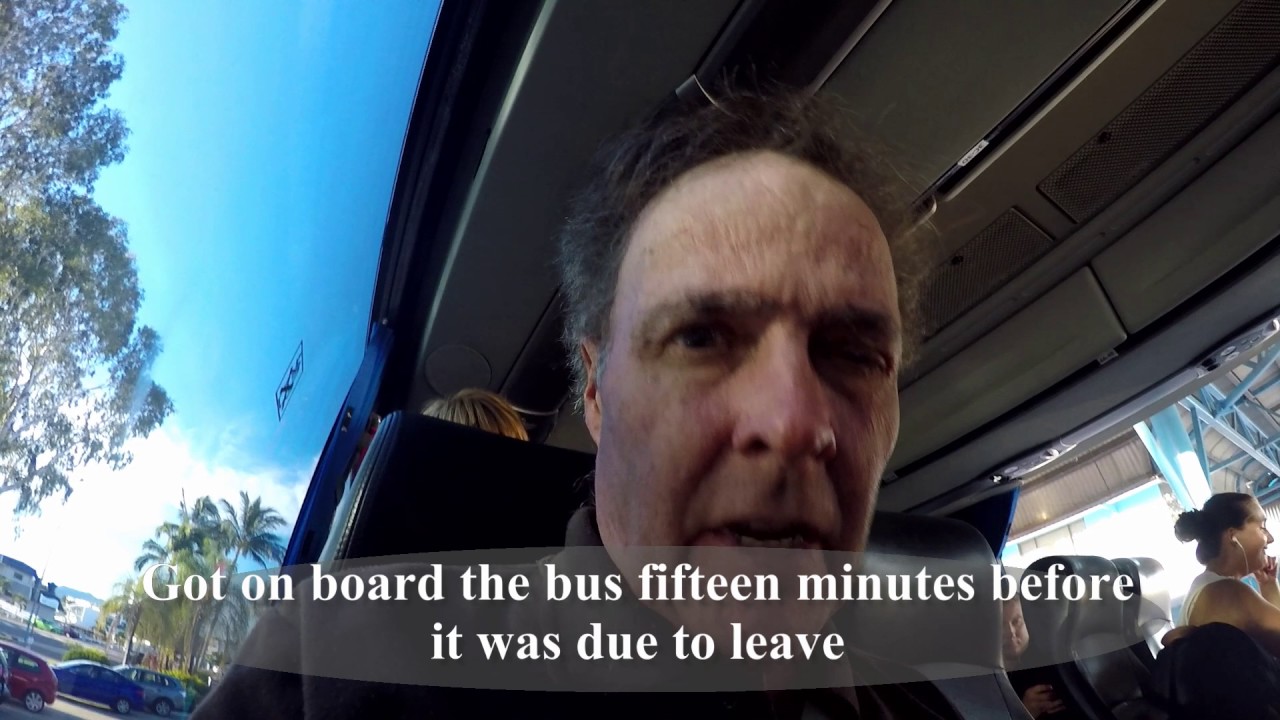 Townsville to Cairns on a Greyhound bus - Queensland, Australia