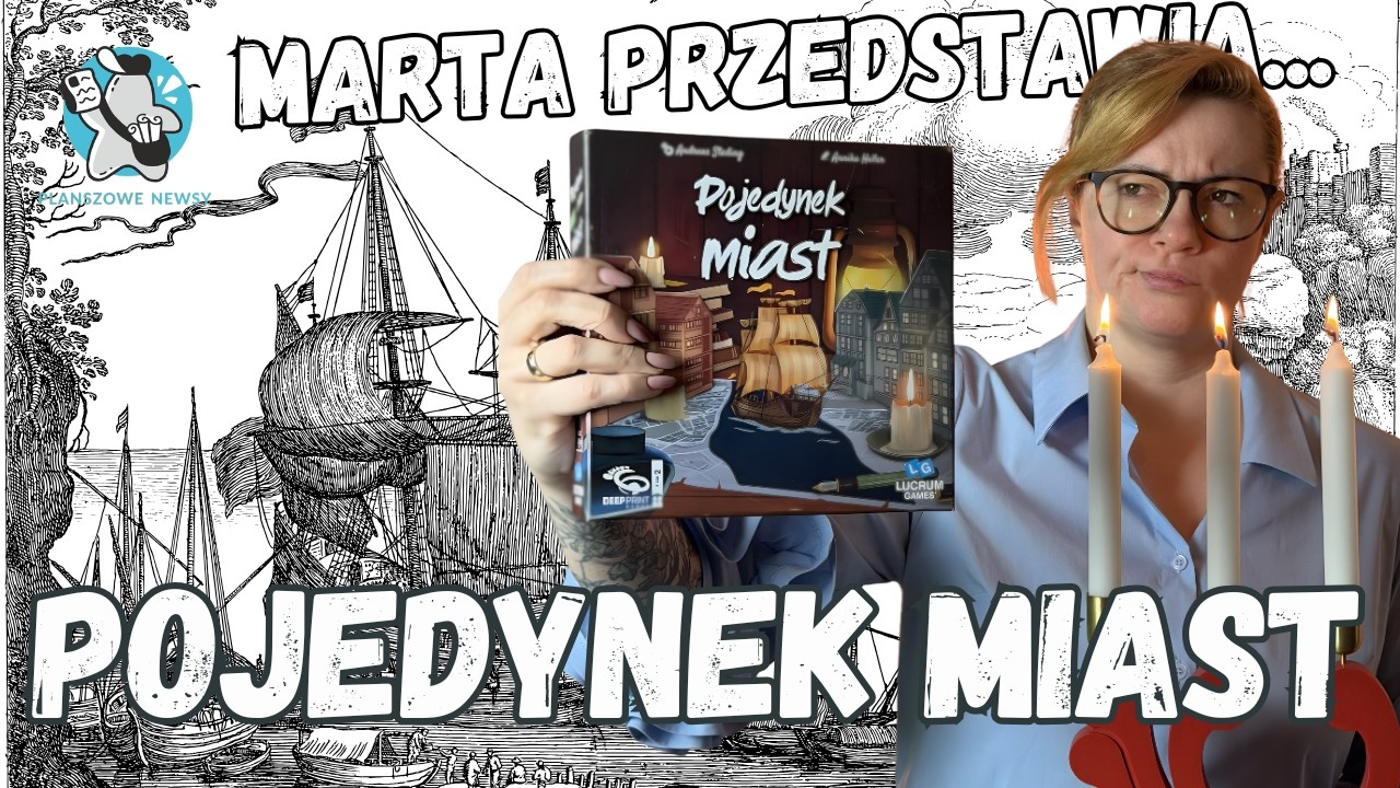 Pojedynek Miast || Dwuosob&oacute;wka z bardzo kr&oacute;tką kołderką || Wydawnictwo Lucrum Games