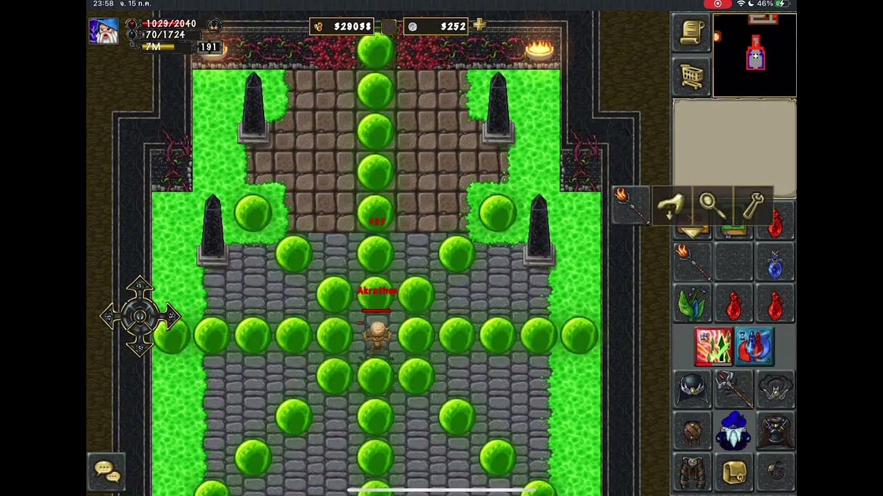 ວິທີຕີຄິງມັມມີ້ງ່າຍໆ- #solo Tibiame how to Ritual & kill king mummy on solahmar