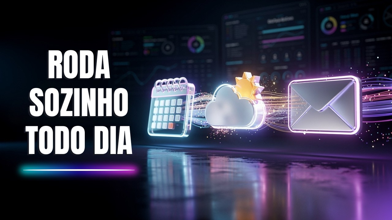 Automação no n8n que roda sozinha e envia o clima todo dia