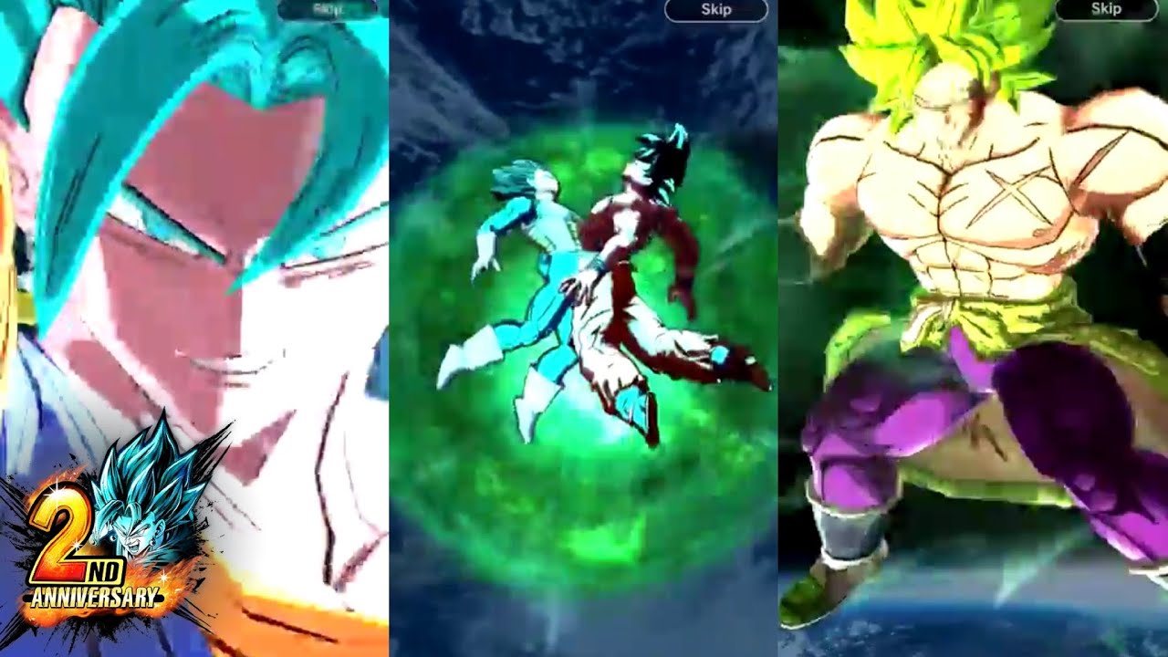 NEW VEGITO BLUE & BROLY SUMMON ANIMATION!! GUARANTEED LF!? | Dragon Ball Legends Gameplay